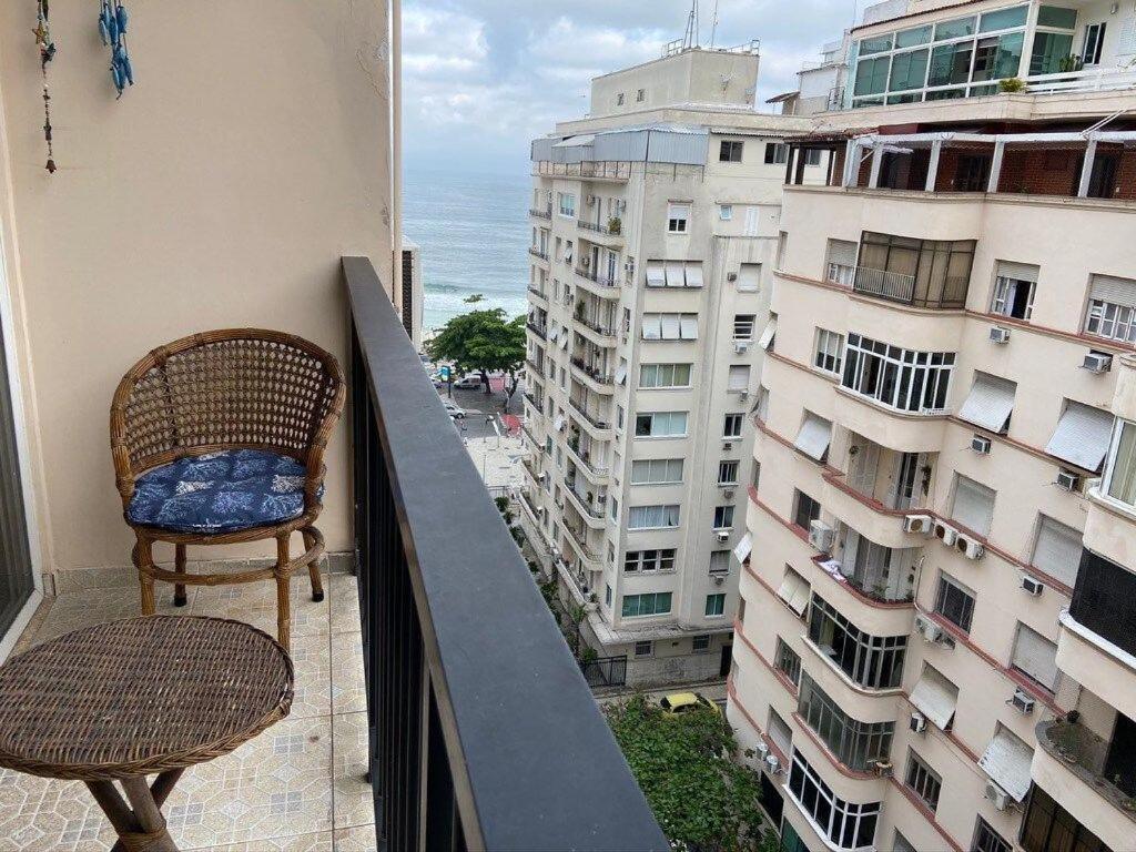 Studio_copacabana: Varandinha Com Vista Lateral Mar Appartement Rio de Janeiro